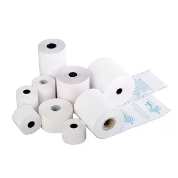   Hőpapír 57 mm széles, 27fm hosszú, cséve 12mm, 10 tekercs/csomag, ( 57/50 ) BPA mentes Bluering® DARABOS!