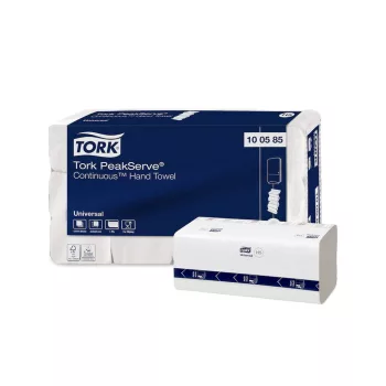   Kéztörlőpapír folyamatos adagolású PeakServe® Tork 12db/karton
