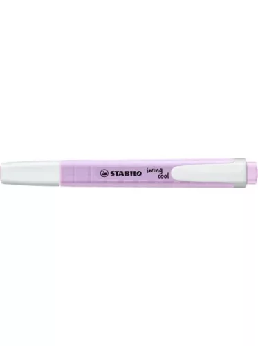 Szövegkiemelő, 1-4 mm, STABILO "Swing Cool", pasztellorgona