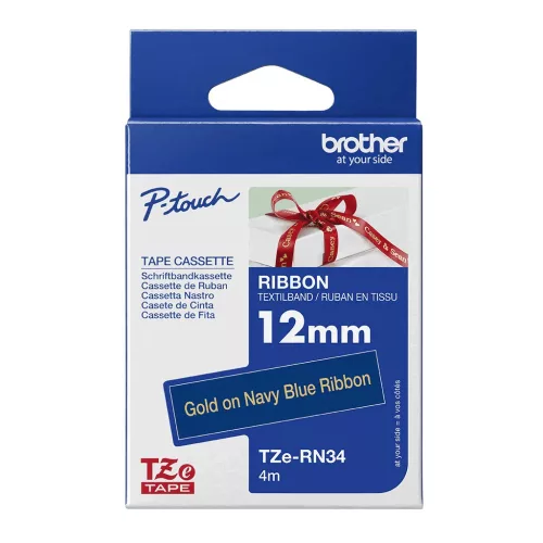 Brother TZe-RN34 12 mm széles 4 m hosszú szövetszalag