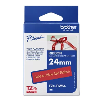 Brother TZe-RW54 24 mm 4 m hosszú szövetszalag