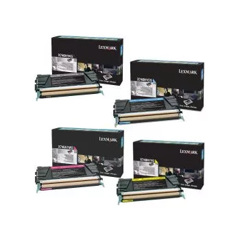   Lexmark X746/748 High Corporate Toner Magenta 10k (Eredeti) X748H3MG