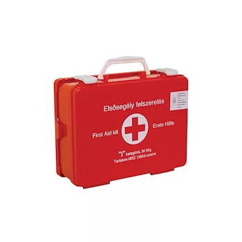 Elsősegély ládák, alkoholszondák
